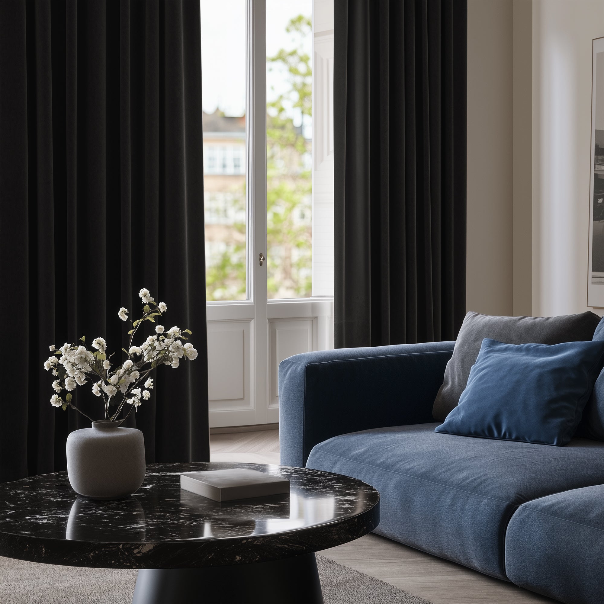 Deconovo Grommet Curtains 2 Panels, Thermal Insulated, 38"W