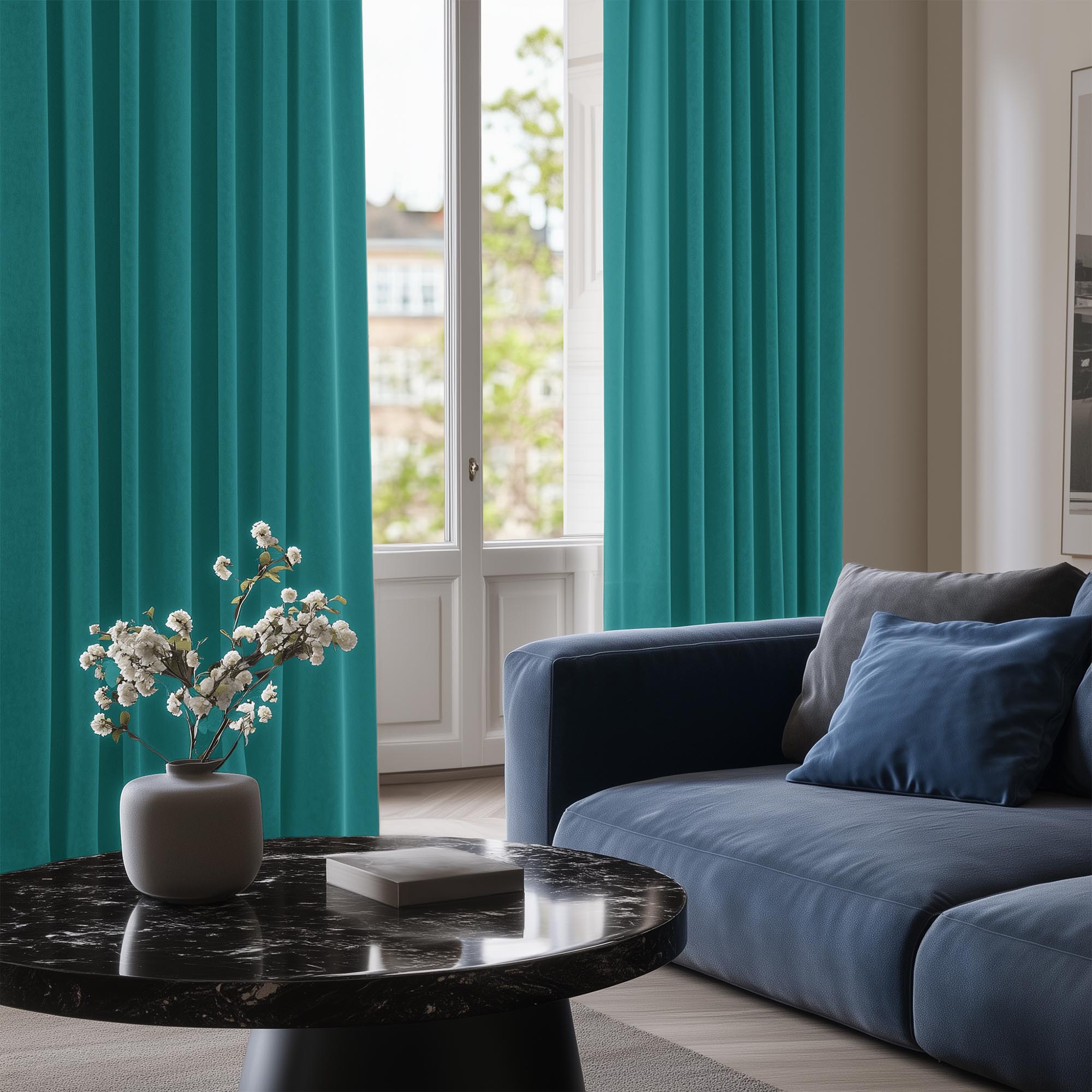 Deconovo Grommet Curtains 2 Panels, Thermal Insulated, 38"W