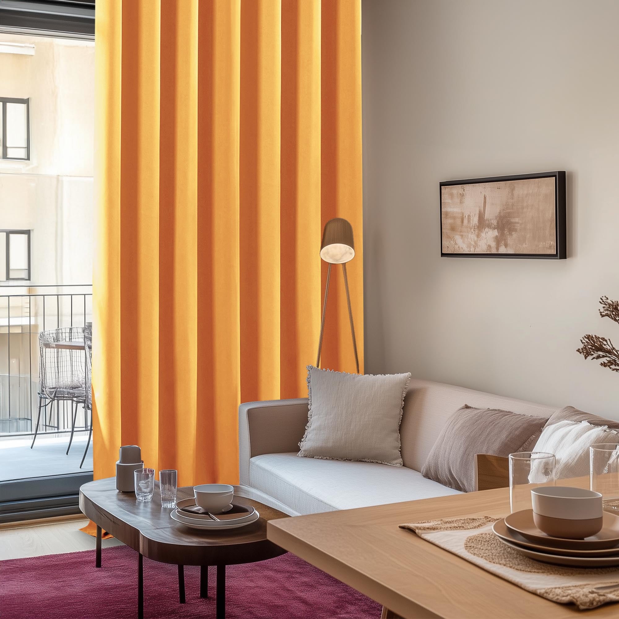 Deconovo Grommet Curtains 2 Panels, Thermal Insulated, 38"W