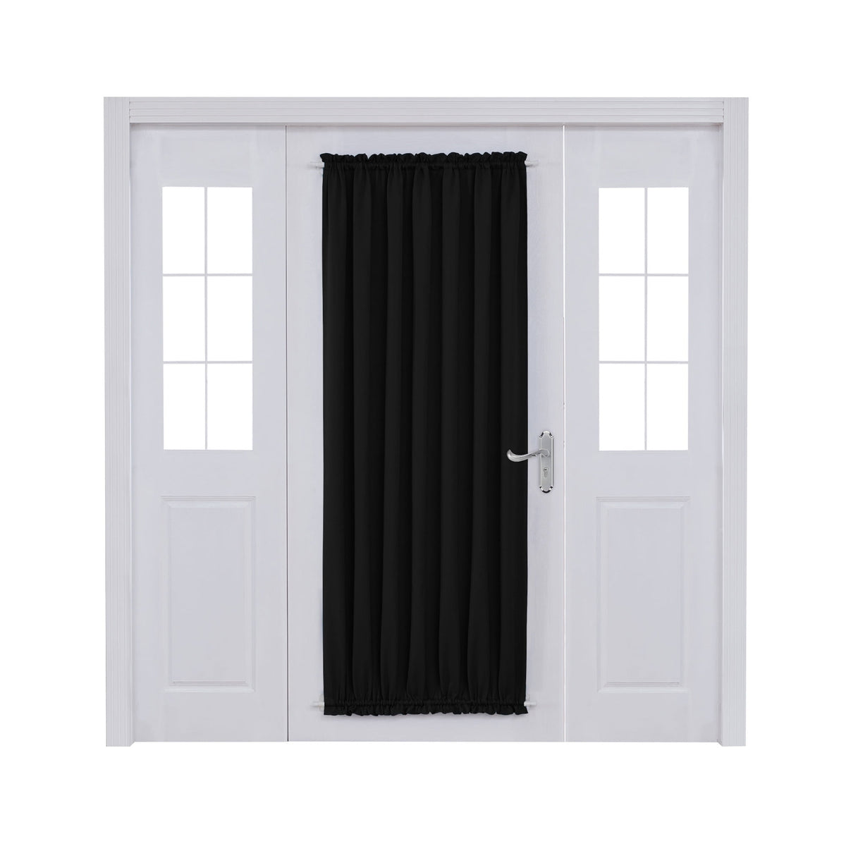 ZOPZO Curtains & Valances, Black