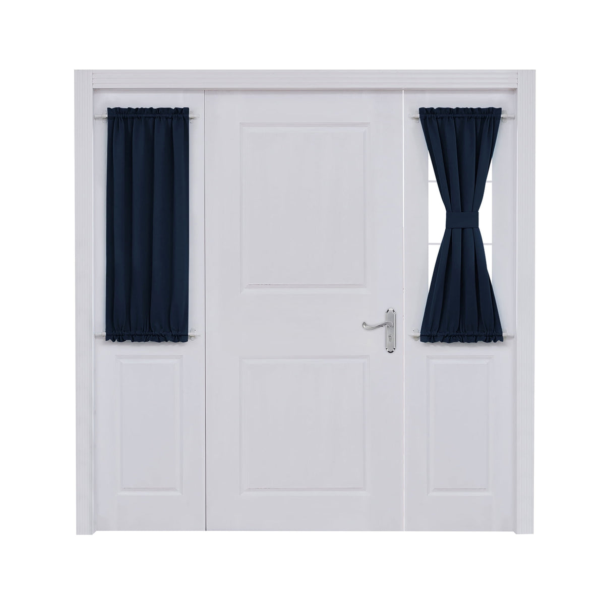 ZOPZO Curtains & Valances, Navy Blue