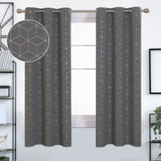 ZOPZO Curtains & Valances, Light Gray