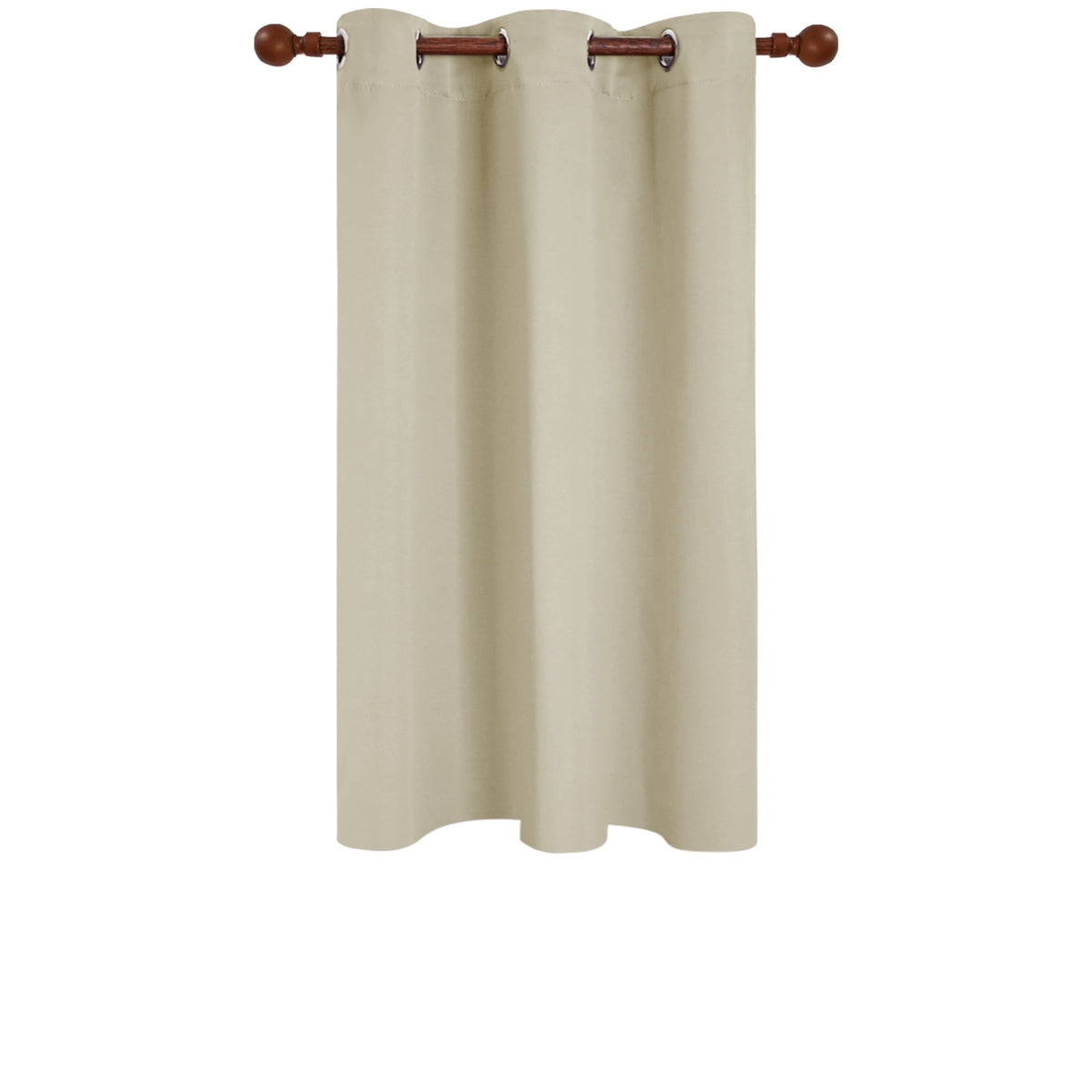 ZOPZO blackout curtain, Beige, 42W x 54L inches, 1 panel