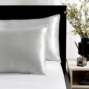 Deconovo Satin Silk Pillowcases (Set of 2), Envelope Closure
