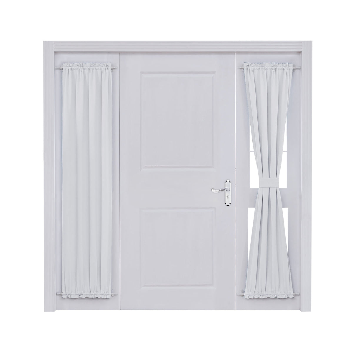 ZOPZO Curtains & Valances, Bright White