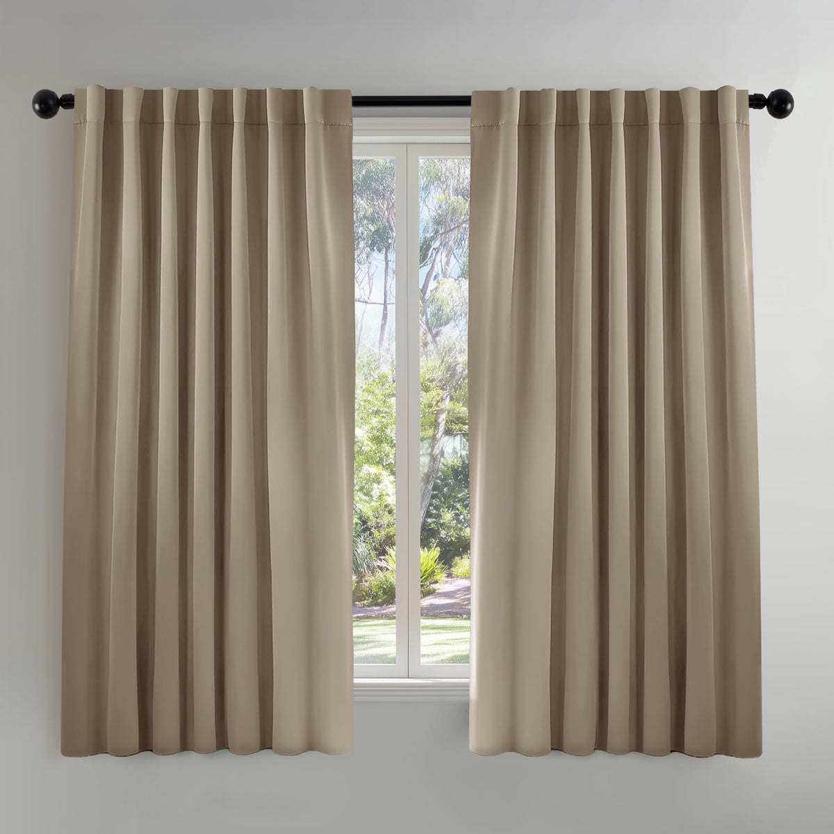 ZOPZO Curtains & Valances, Khaki