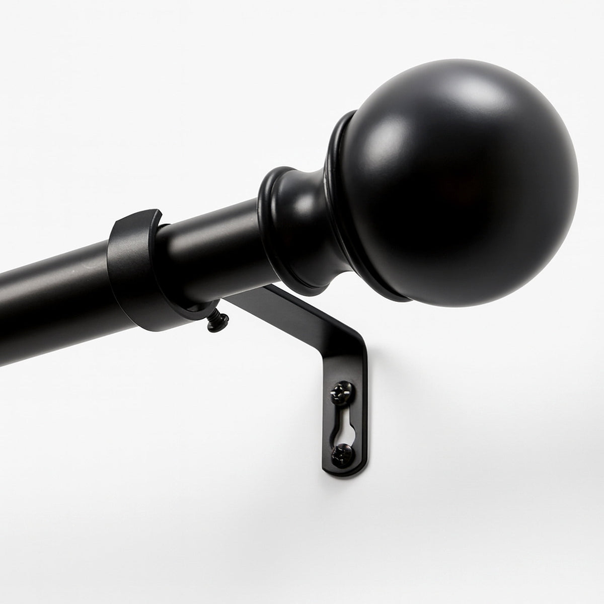 ZOPZO Curtain Rods & Rod Sets, Black