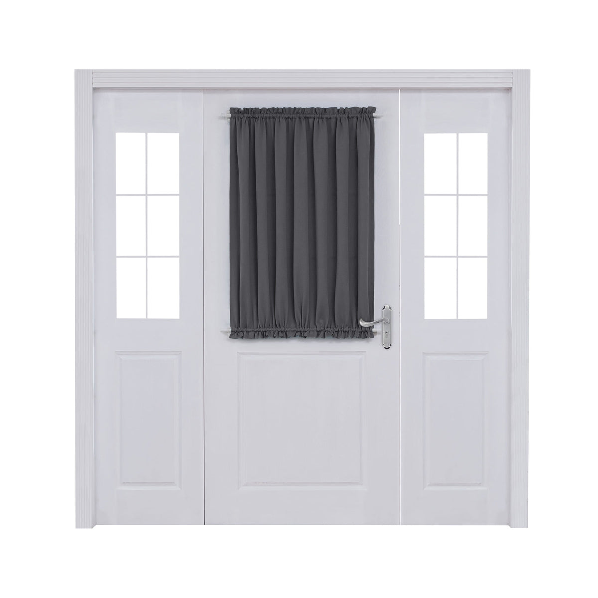 ZOPZO Curtains & Valances, Dark Gray