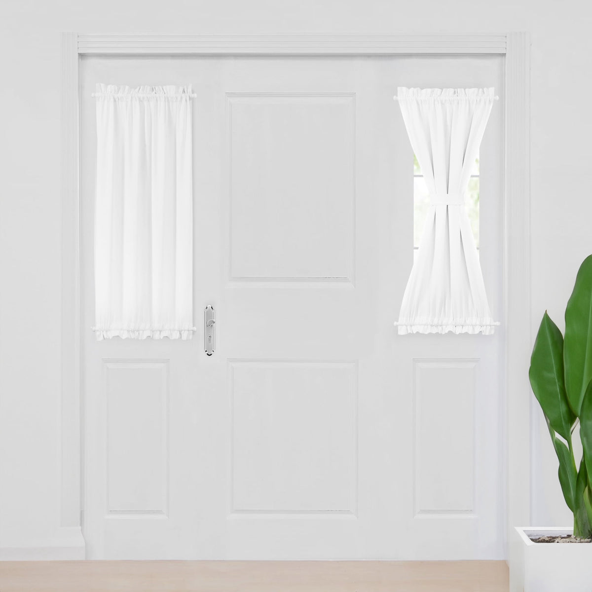 ZOPZO Curtains & Valances, White