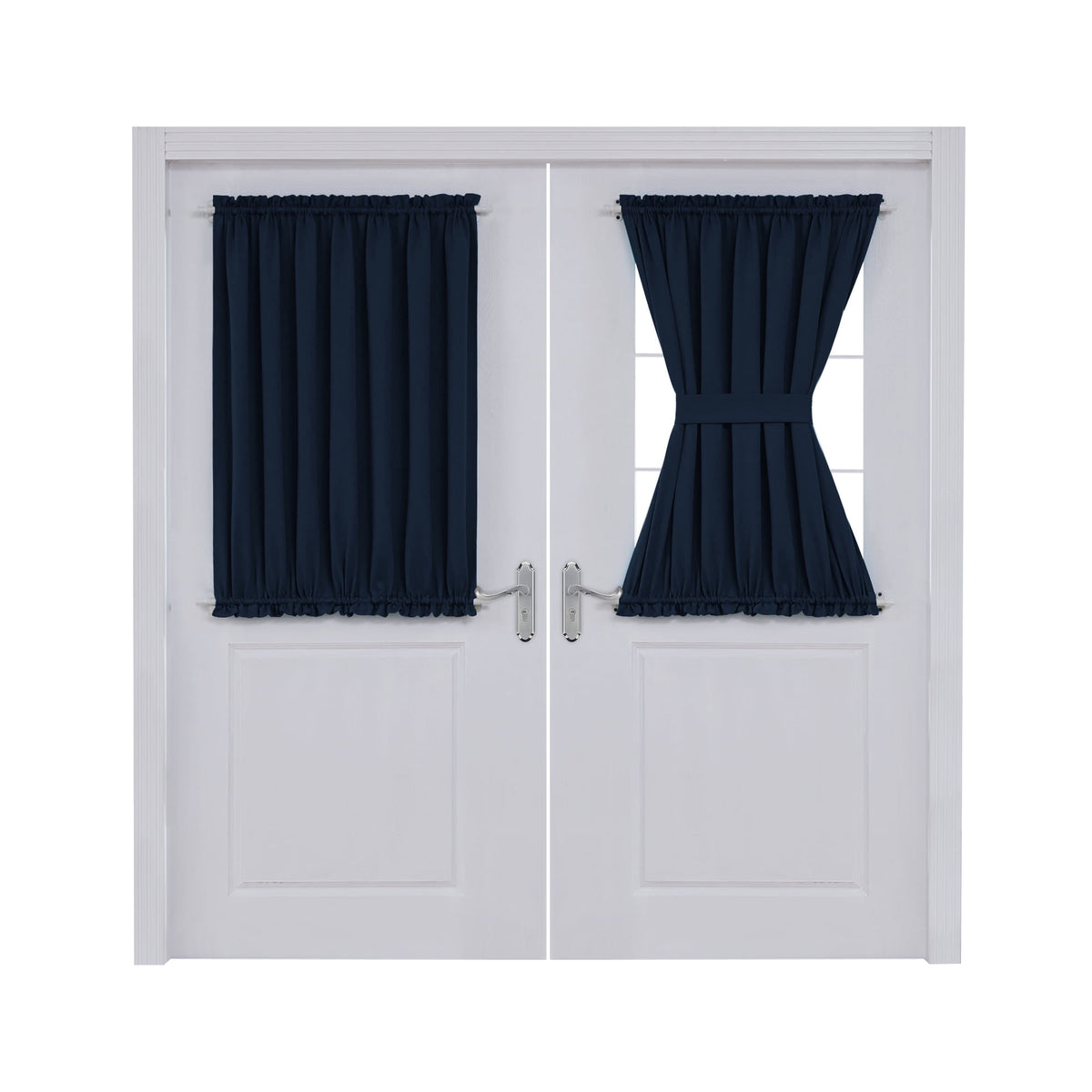 ZOPZO Curtains & Valances, Navy Blue