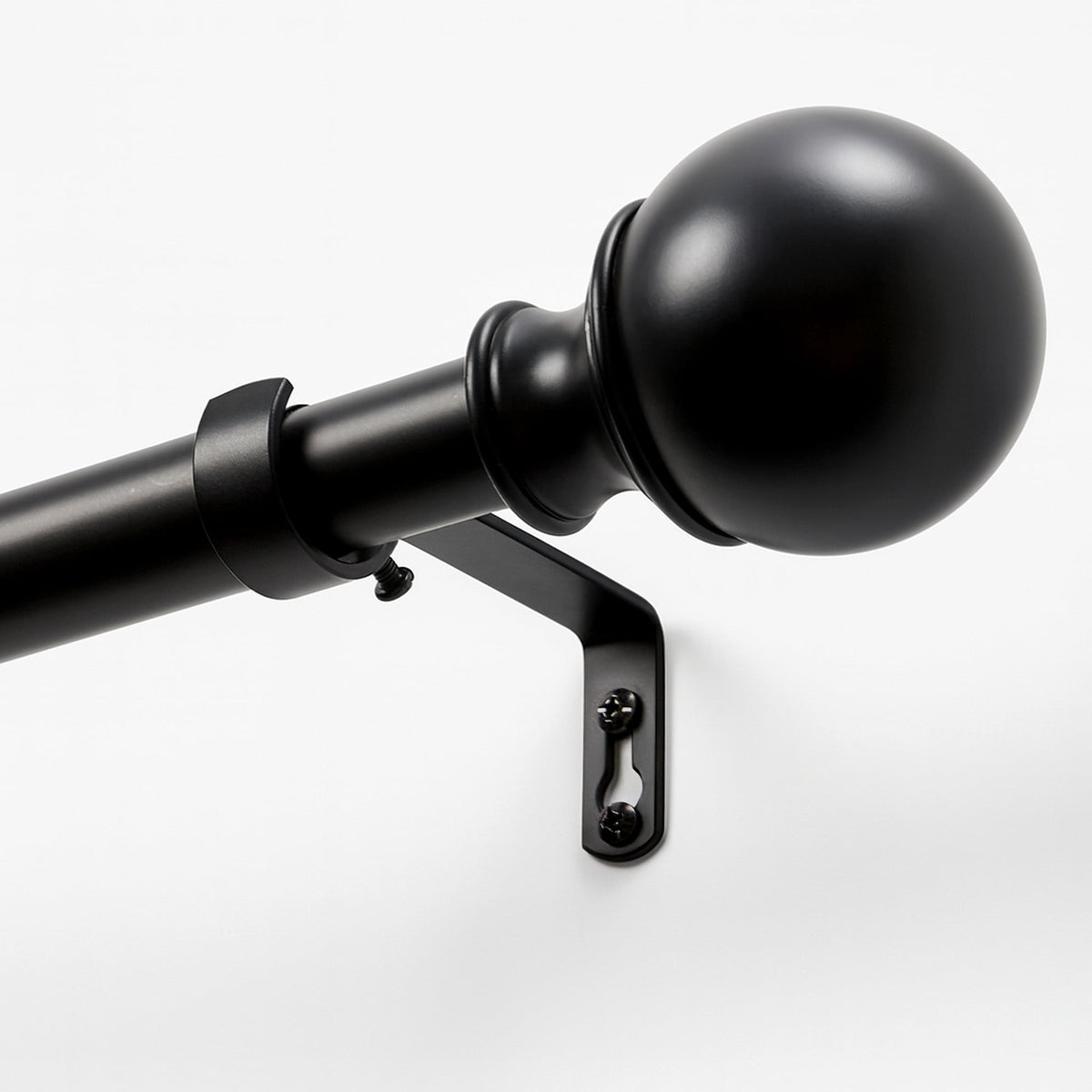 ZOPZO Curtain Rods & Rod Sets, Black