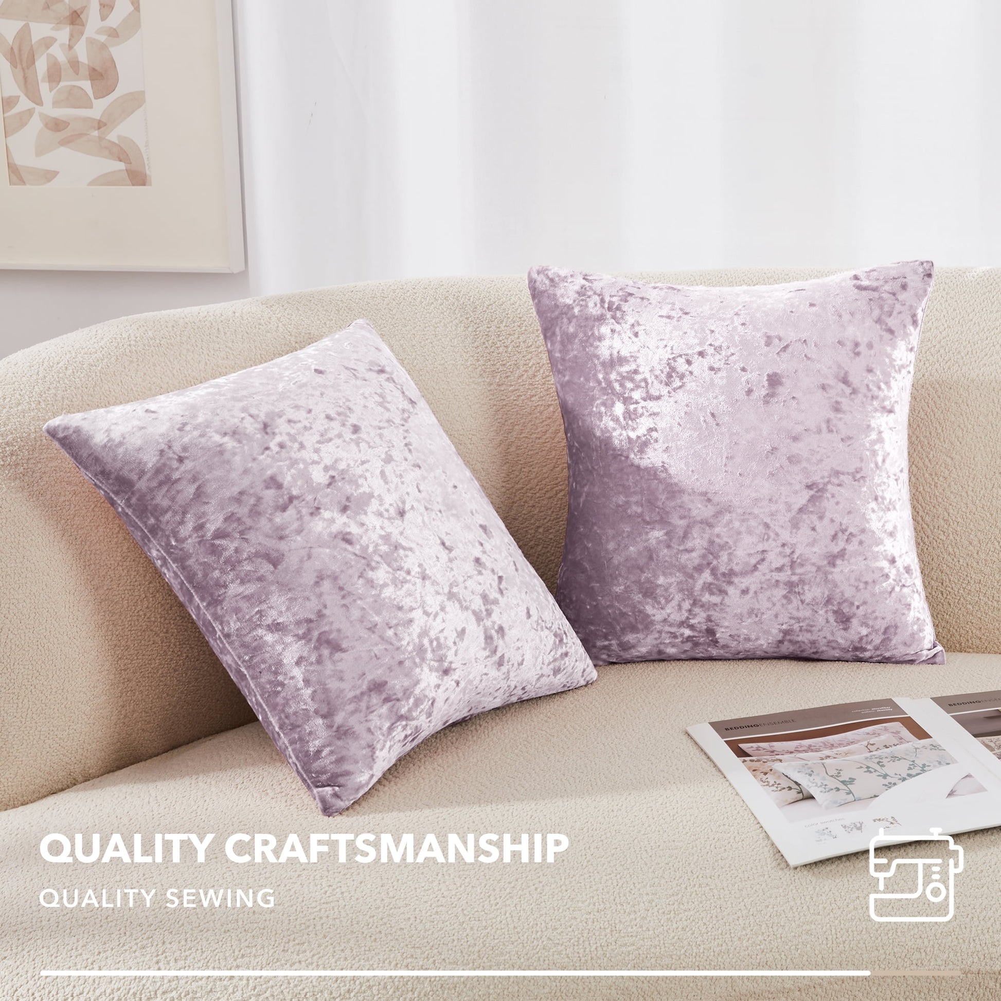 Lavender-Crushed Velvet