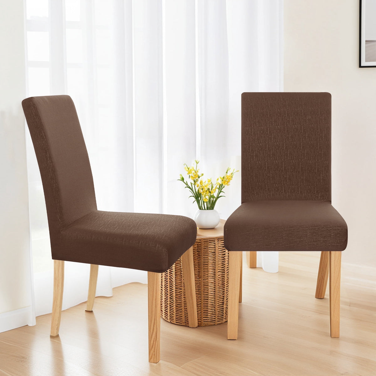 ZOPZO Slipcovers, Chocolate
