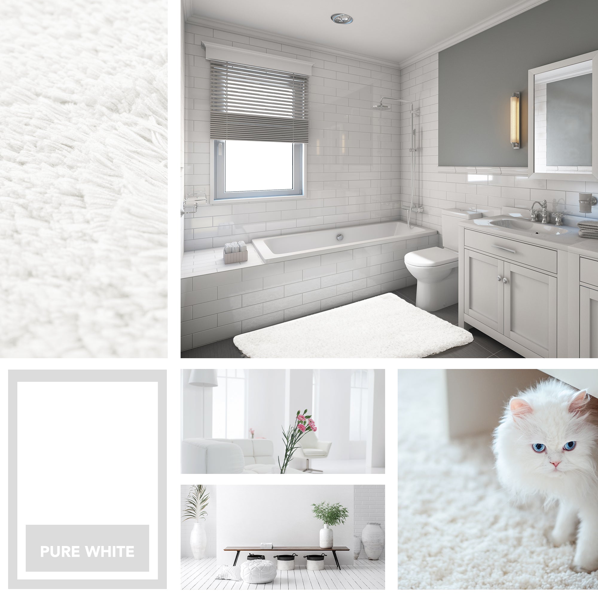Deconovo Plush Non-Slip Bath Mat – Super Absorbent Rug (1 PC)
