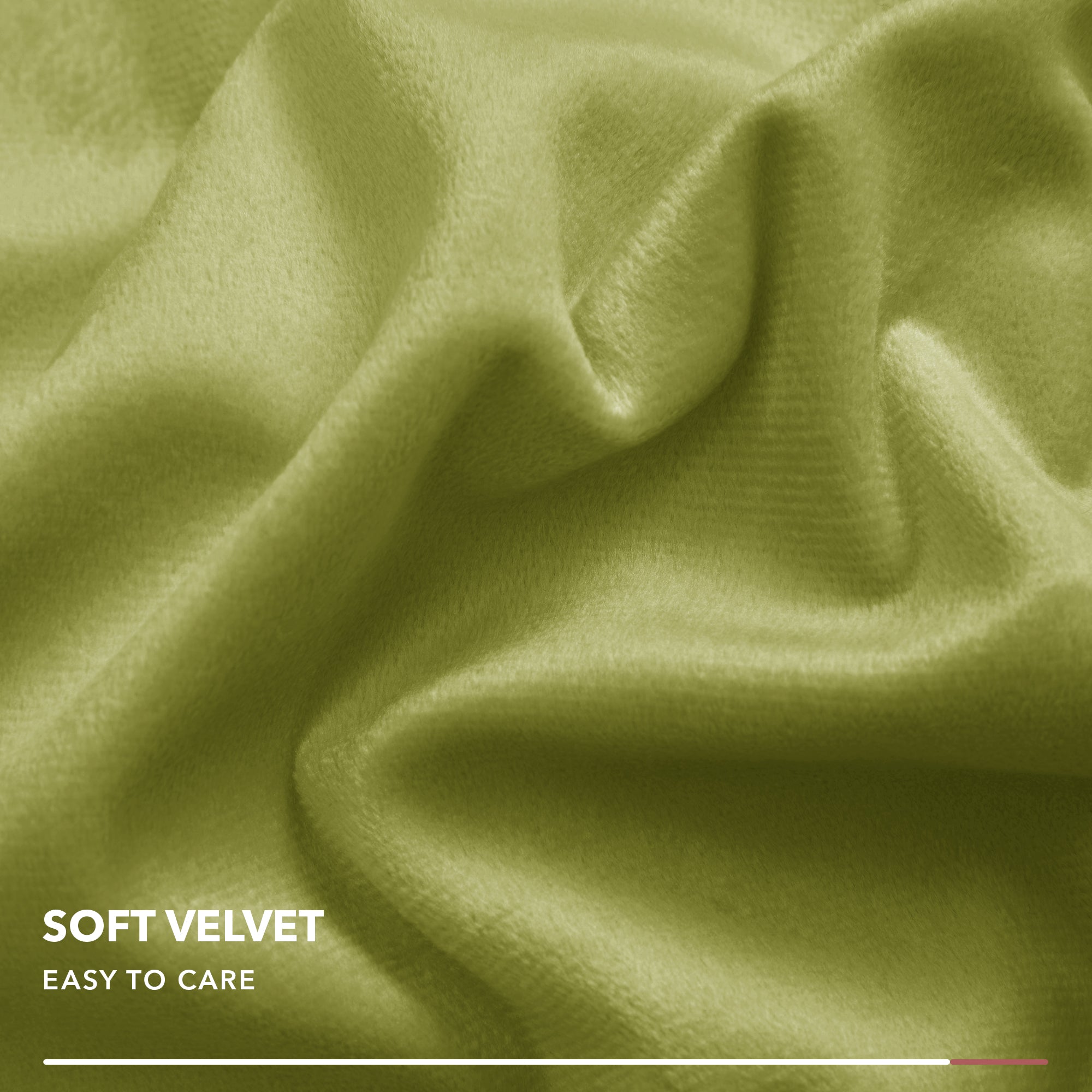 Deconovo Velvet Throw Pillow Covers, 2-Pack – Cover Only, Soft Feel