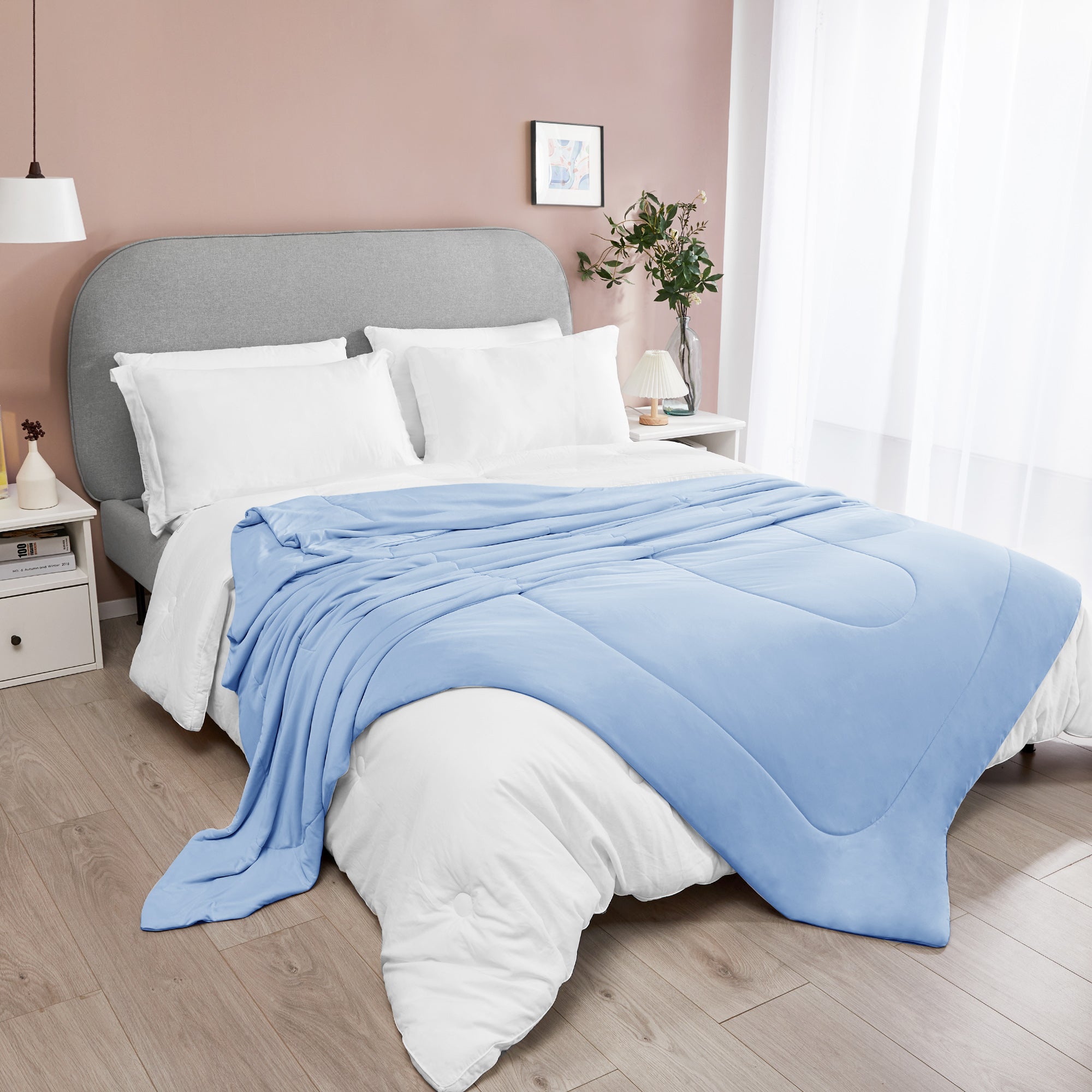 Deconovo Lightweight Cooling Comforter for Hot Sleepers, OEKO-TEX