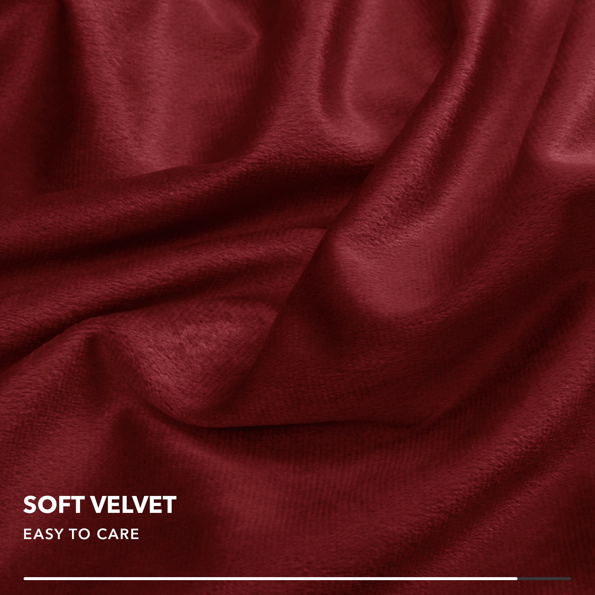 Deconovo Velvet Throw Pillow Covers, 2-Pack – Cover Only, Soft Feel