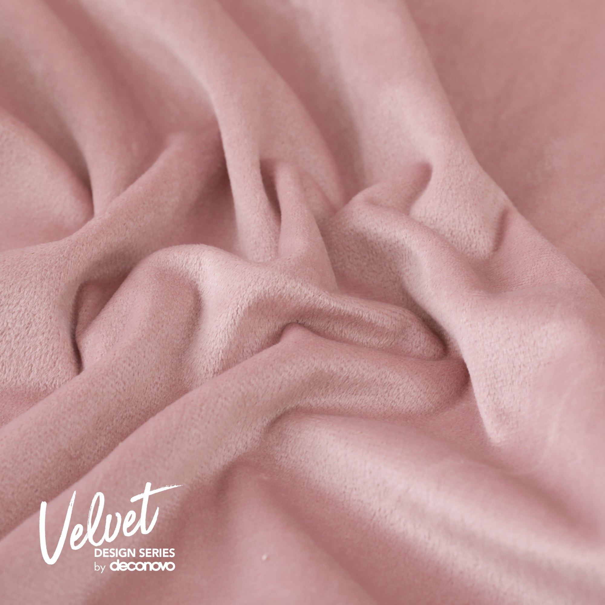 Deconovo Velvet Pom-Pom Pillow Covers 2-Pack – Multiple Sizes (Cover Only)