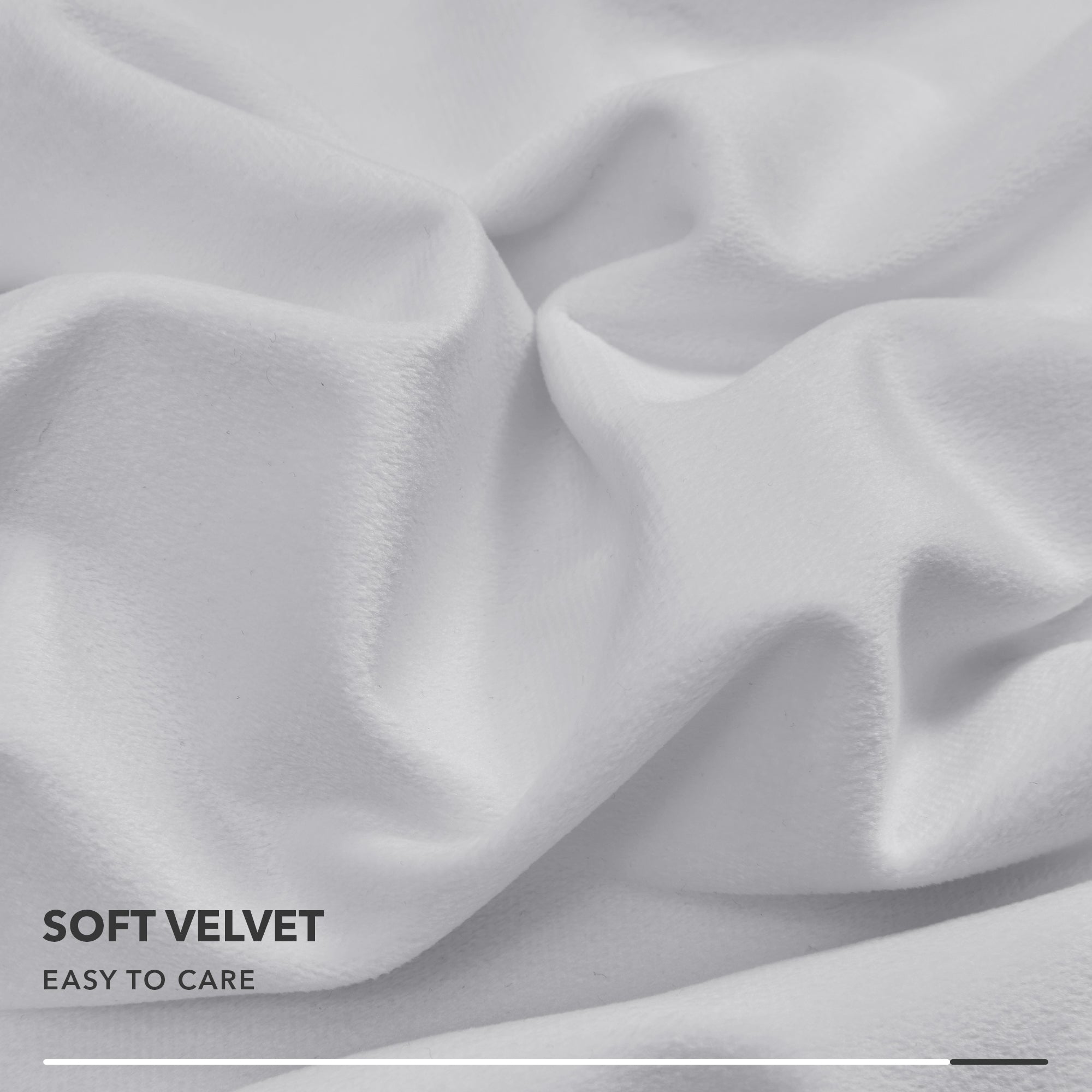 Deconovo Velvet Throw Pillow Covers, 2-Pack – Cover Only, Soft Feel