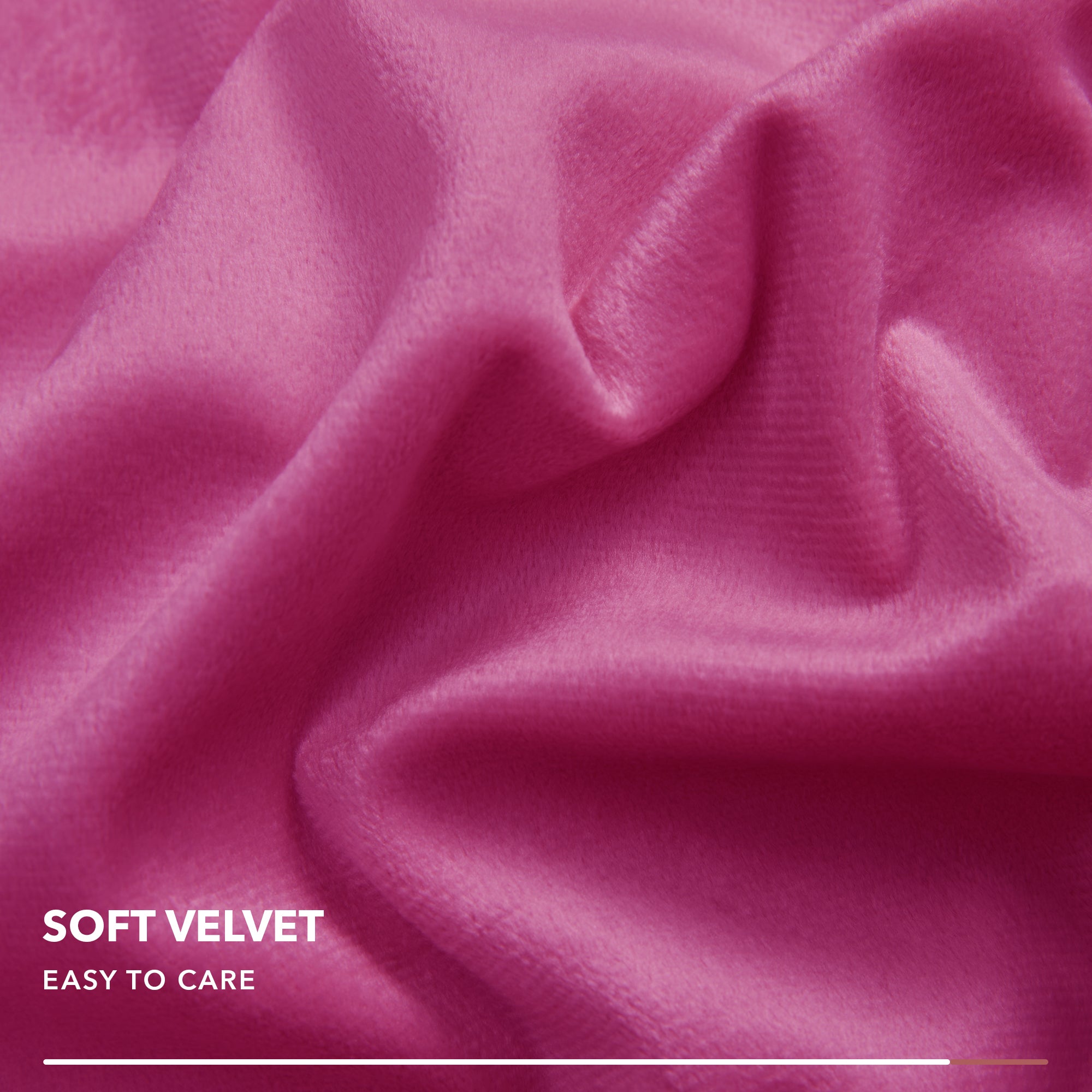 Deconovo Velvet Throw Pillow Covers, 2-Pack – Cover Only, Soft Feel