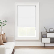 Deconovo Corded Blackout Roller Shade, White, 34 x 72 Inch - White, 34 x 72