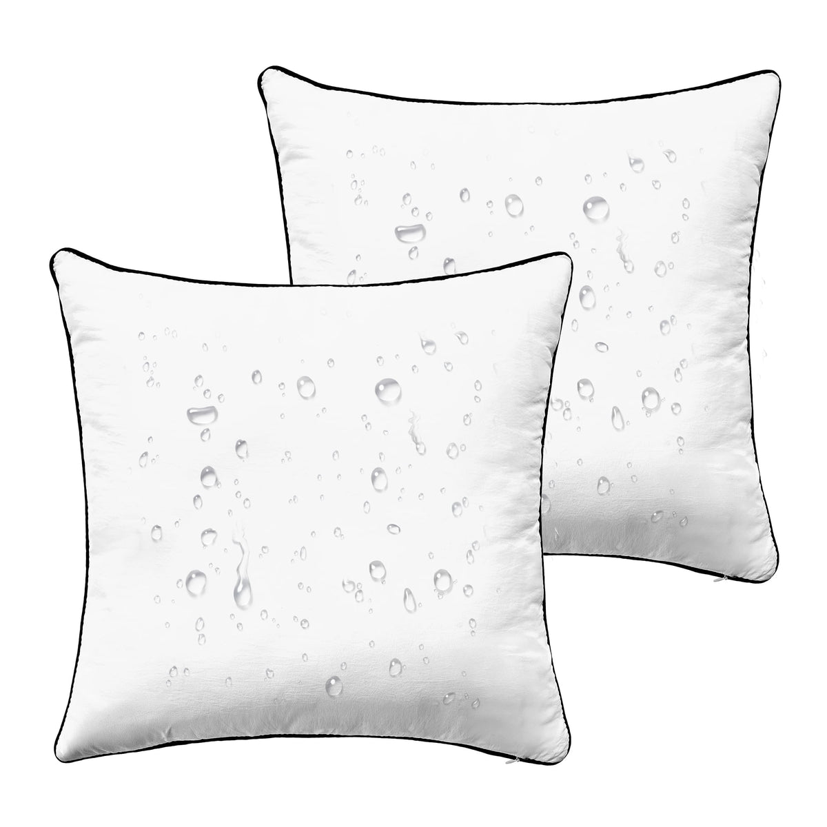 ZOPZO Decorative Pillow Covers, Pure White
