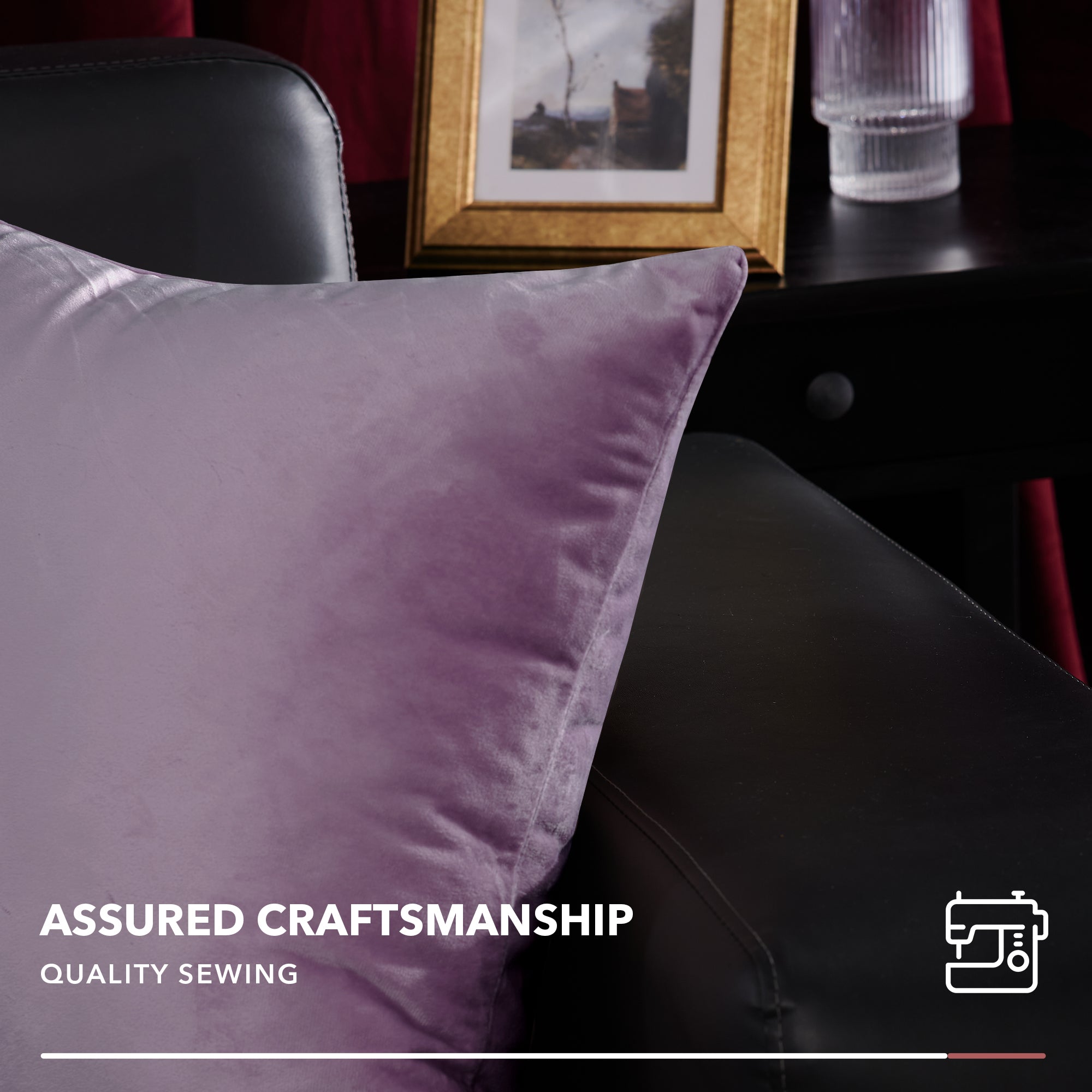Deconovo Velvet Throw Pillow Covers, 2-Pack – Cover Only, Soft Feel