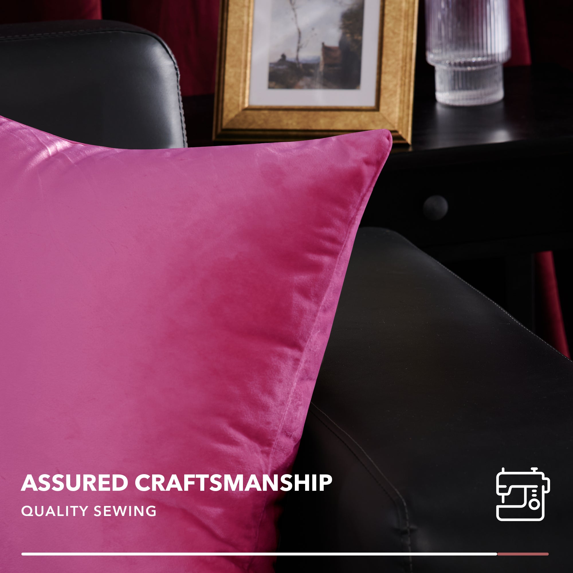 Deconovo Velvet Throw Pillow Covers, 2-Pack – Cover Only, Soft Feel