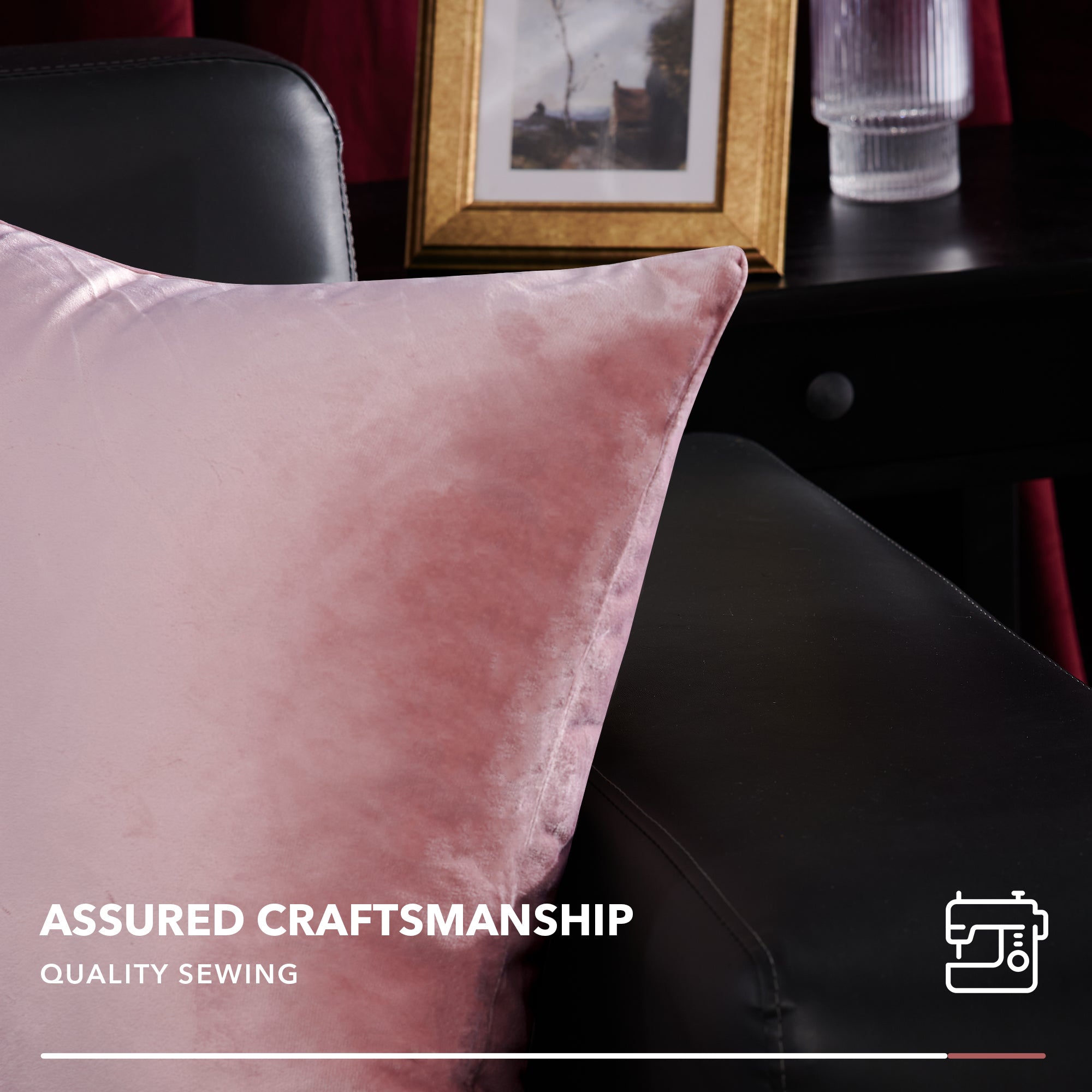 Deconovo Velvet Throw Pillow Covers, 2-Pack – Cover Only, Soft Feel