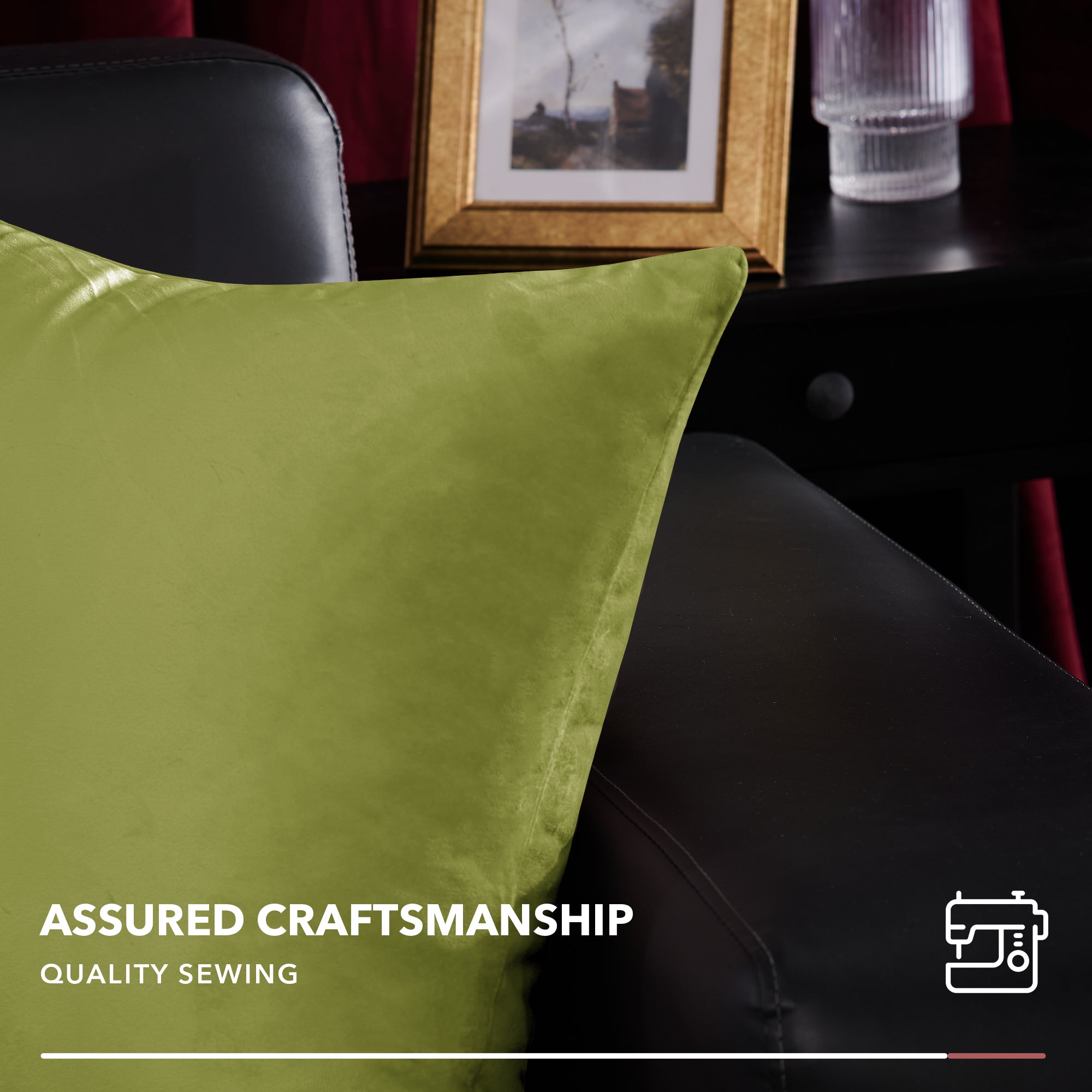 Deconovo Velvet Throw Pillow Covers, 2-Pack – Cover Only, Soft Feel