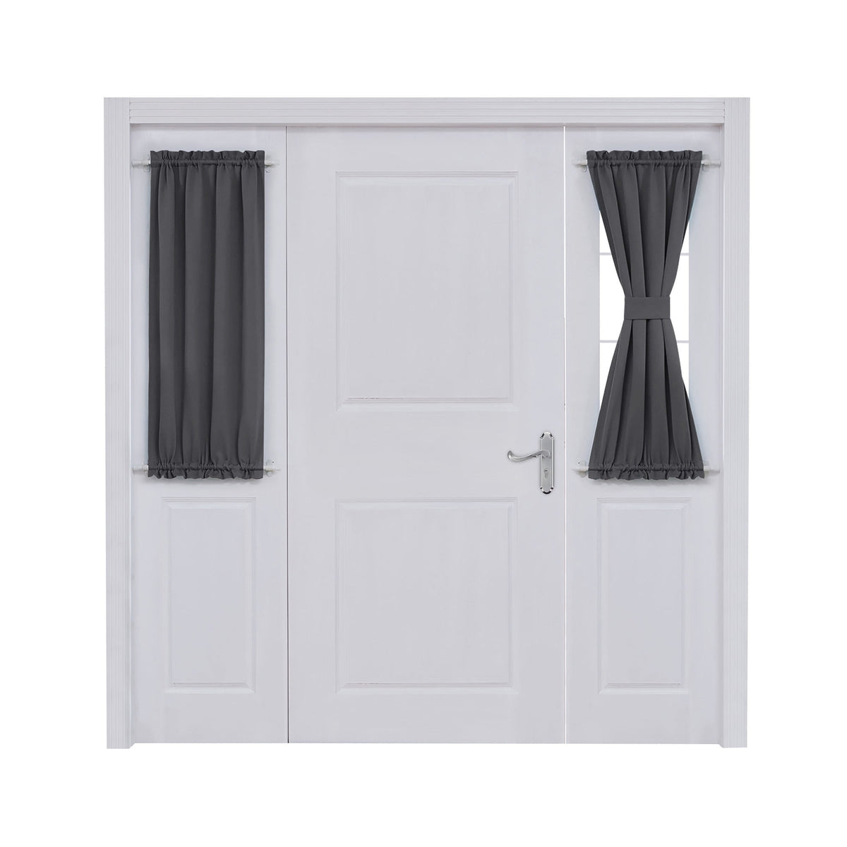 ZOPZO Curtains & Valances, Dark Gray