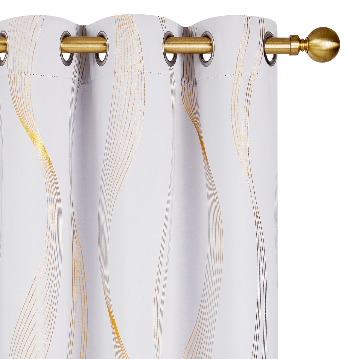 ZOPZO Curtains & Valances, Bright White