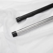 ZOPZO Curtain Rods & Rod Sets, Silver/Slimline