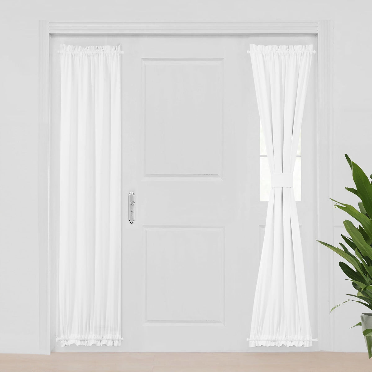 ZOPZO Curtains & Valances, White