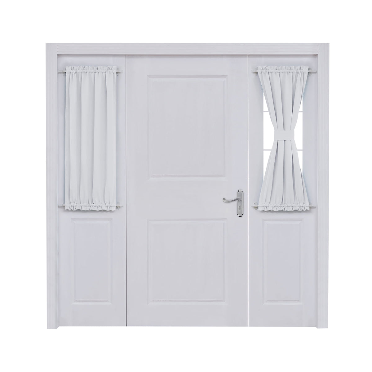 ZOPZO Curtains & Valances, Bright White
