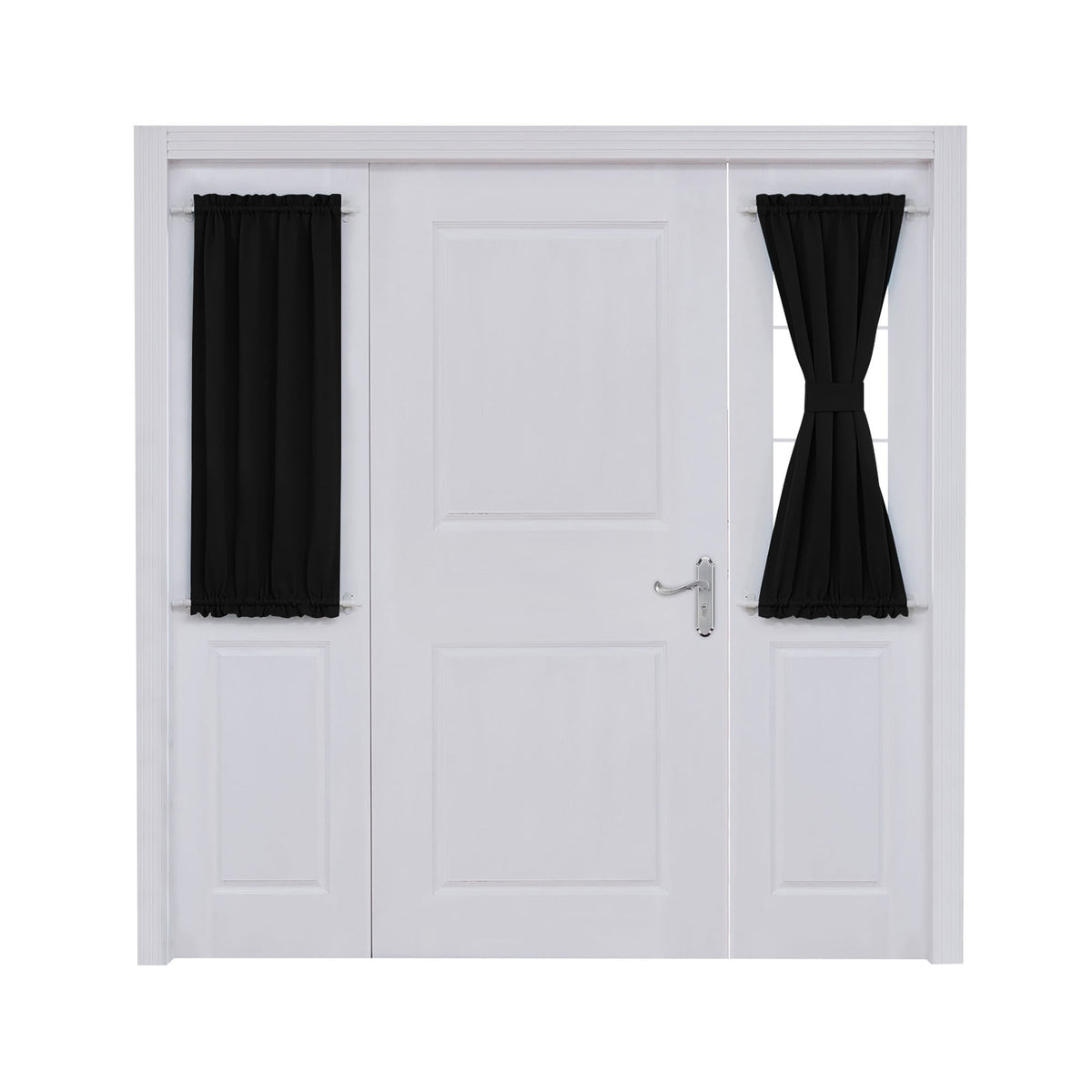ZOPZO Curtains & Valances, Black