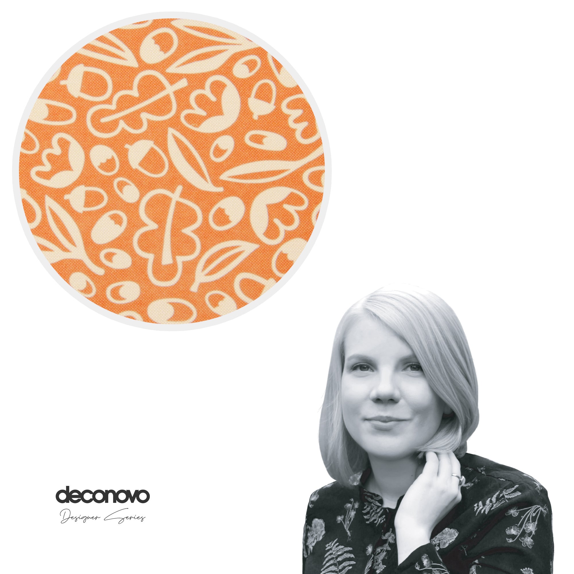Autumn Print-Orange