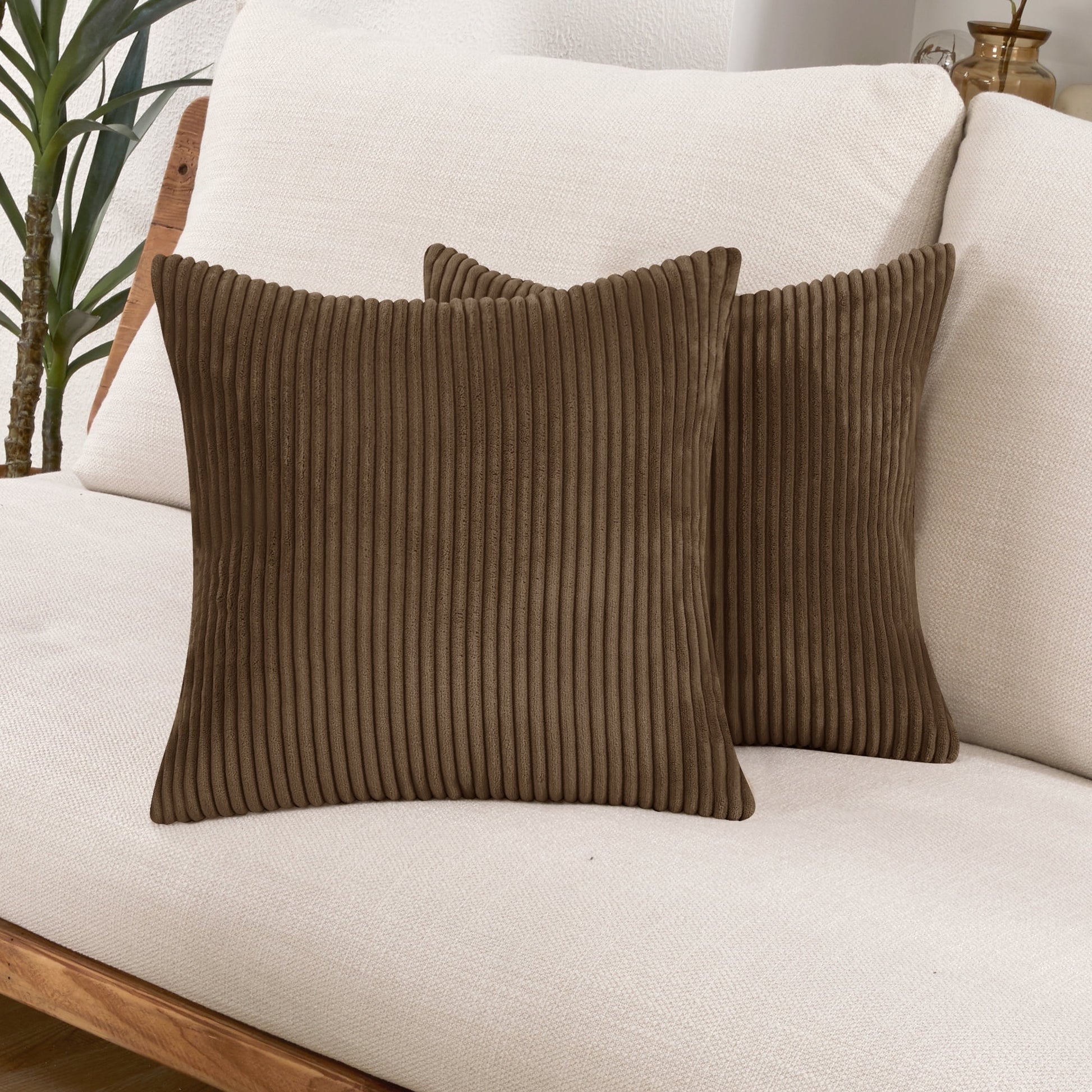 Chocolate Brown-Striped