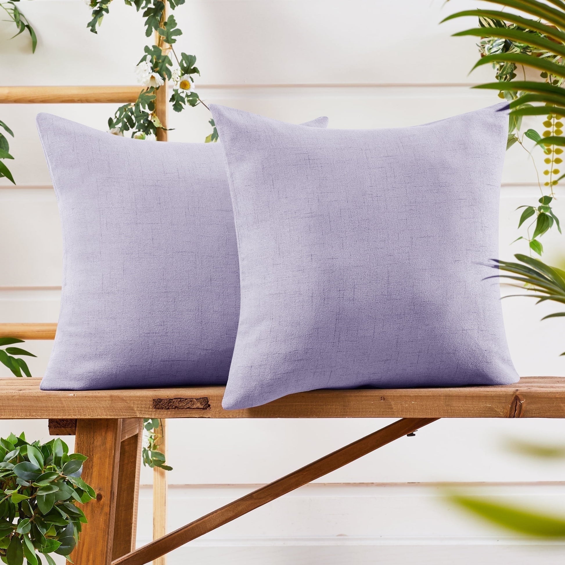 Light Purple-Faux Linen