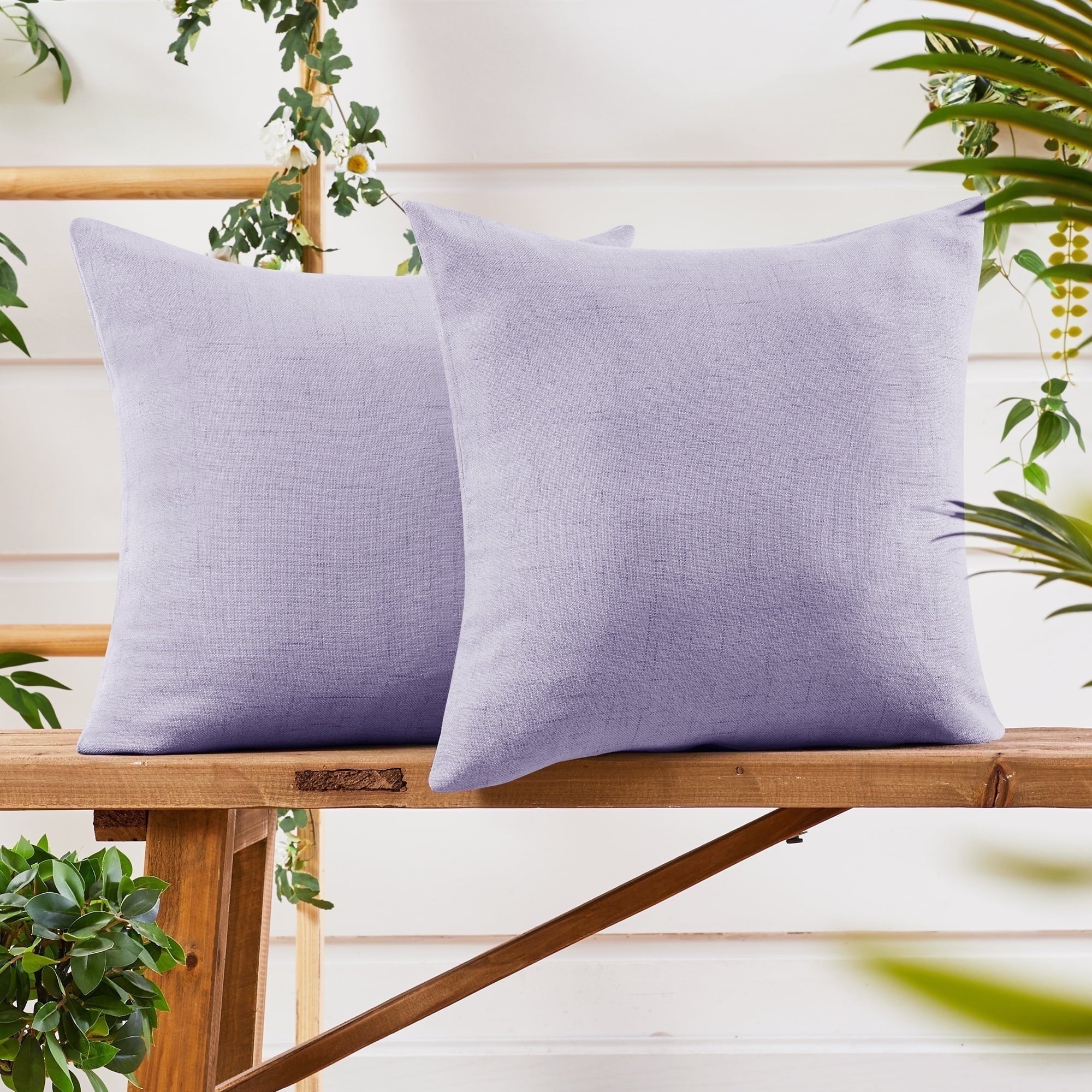 Light Purple-Faux Linen