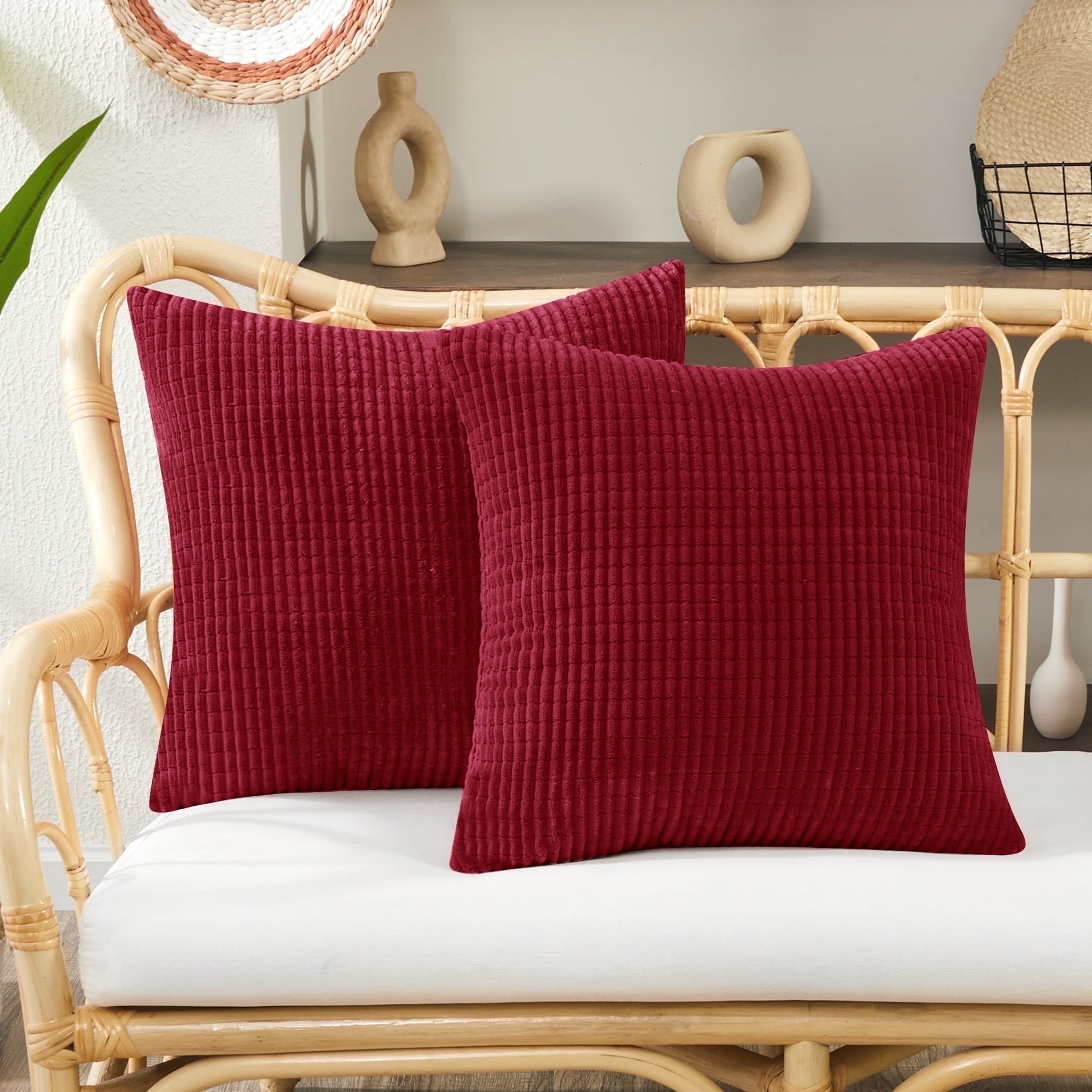 Wine Red-Corduroy