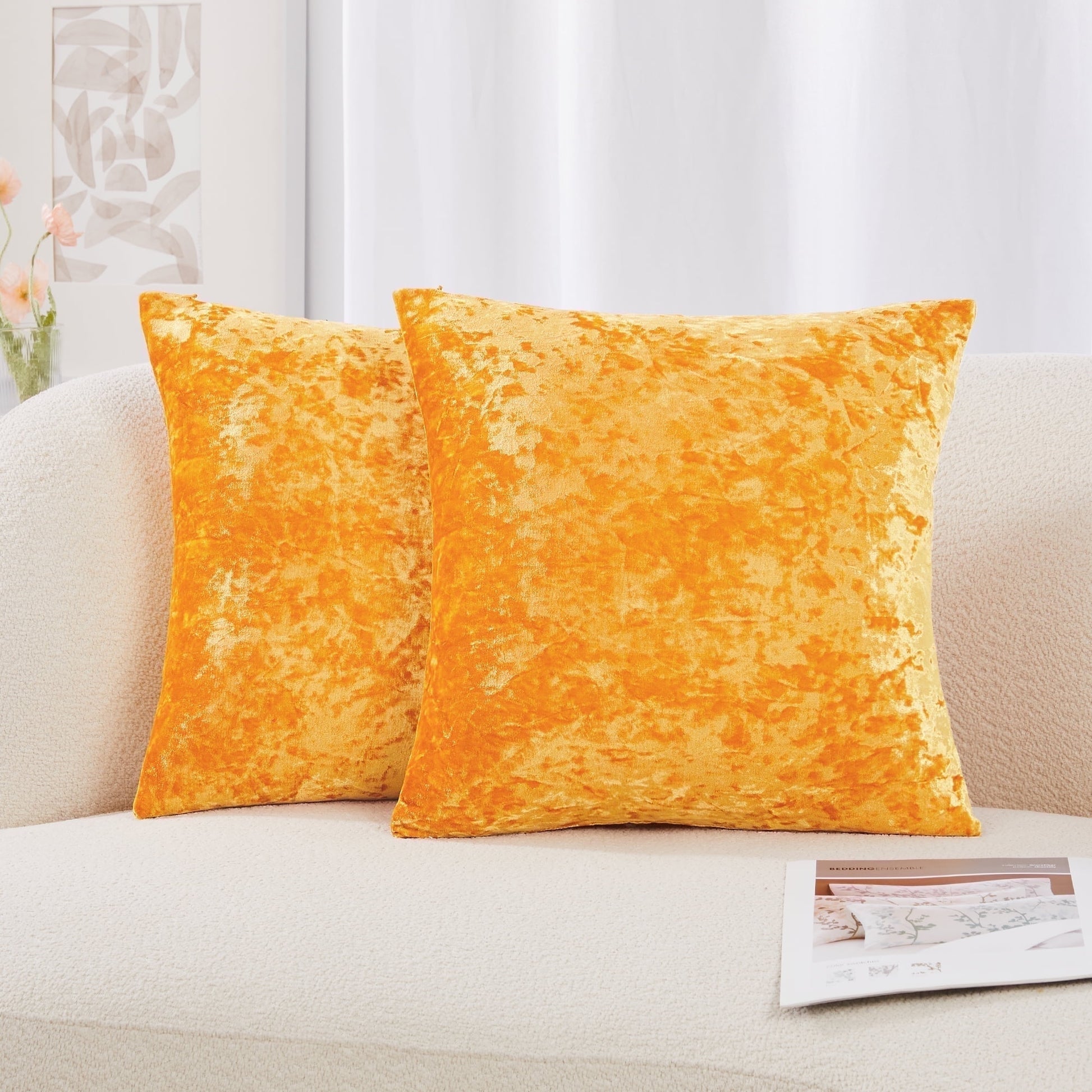Gold-Crushed Velvet