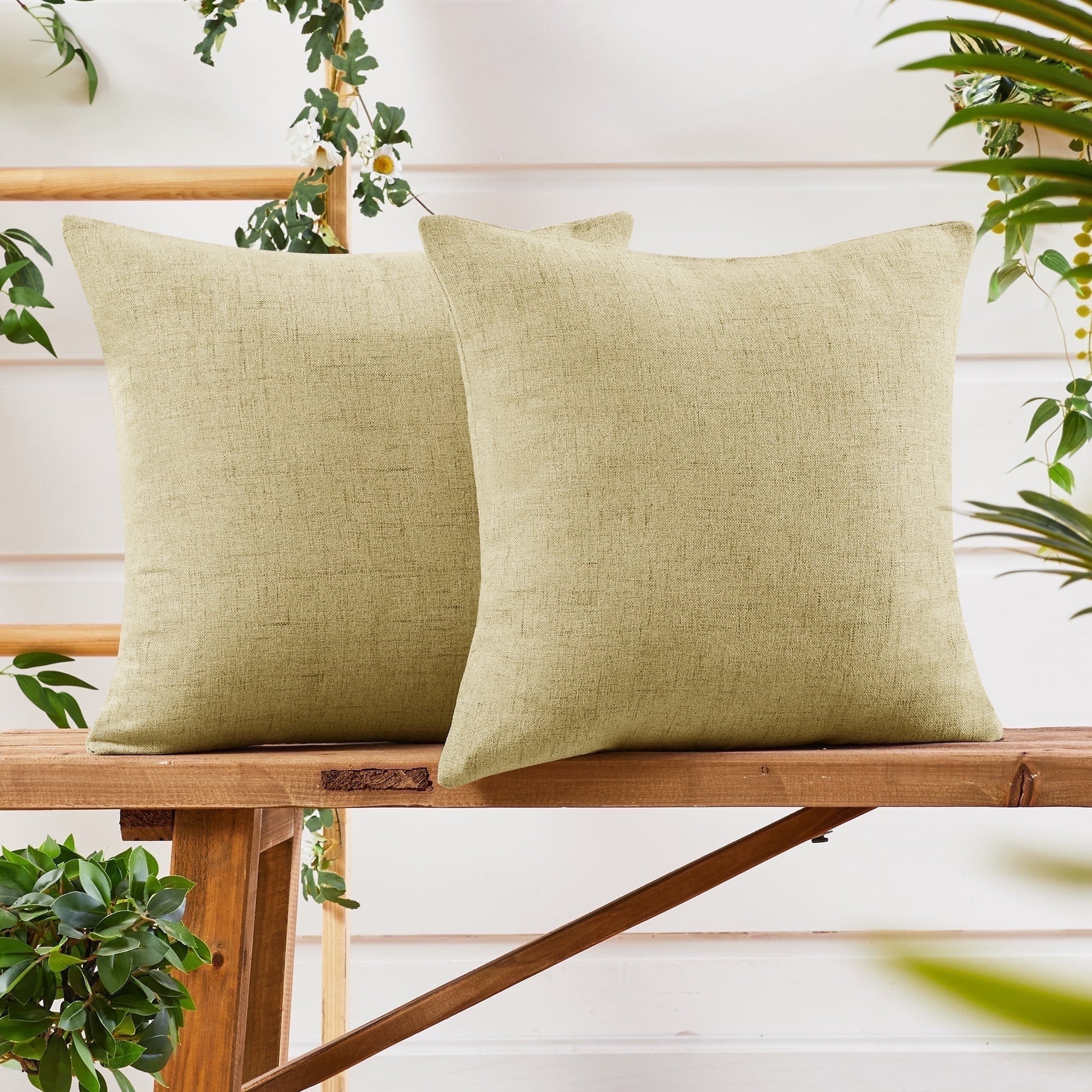 Yellow-Faux Linen
