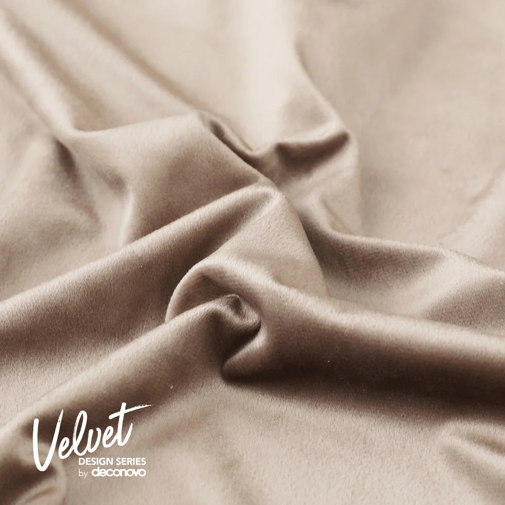 Deconovo Velvet Pom-Pom Throw Pillow Covers 2-Pack, Multiple Sizes