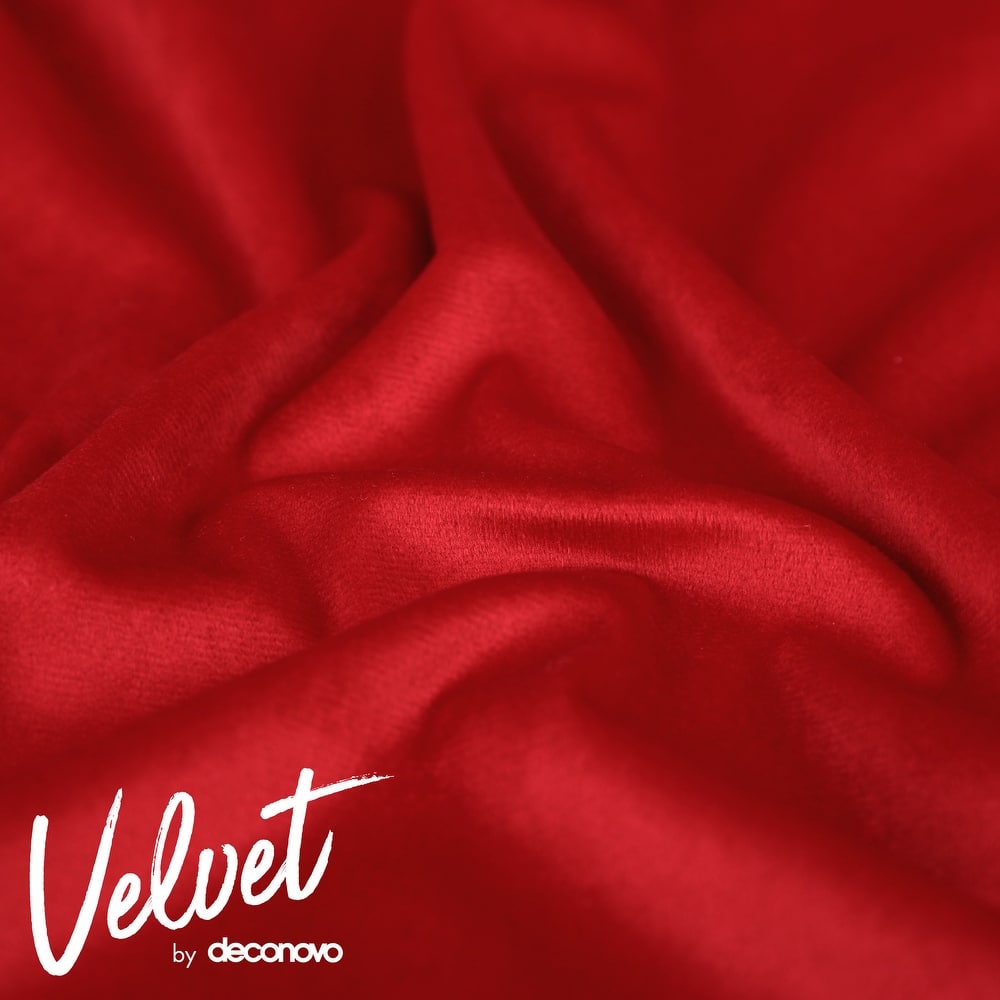 Deconovo Velvet Pom-Pom Throw Pillow Covers 2-Pack, Multiple Sizes