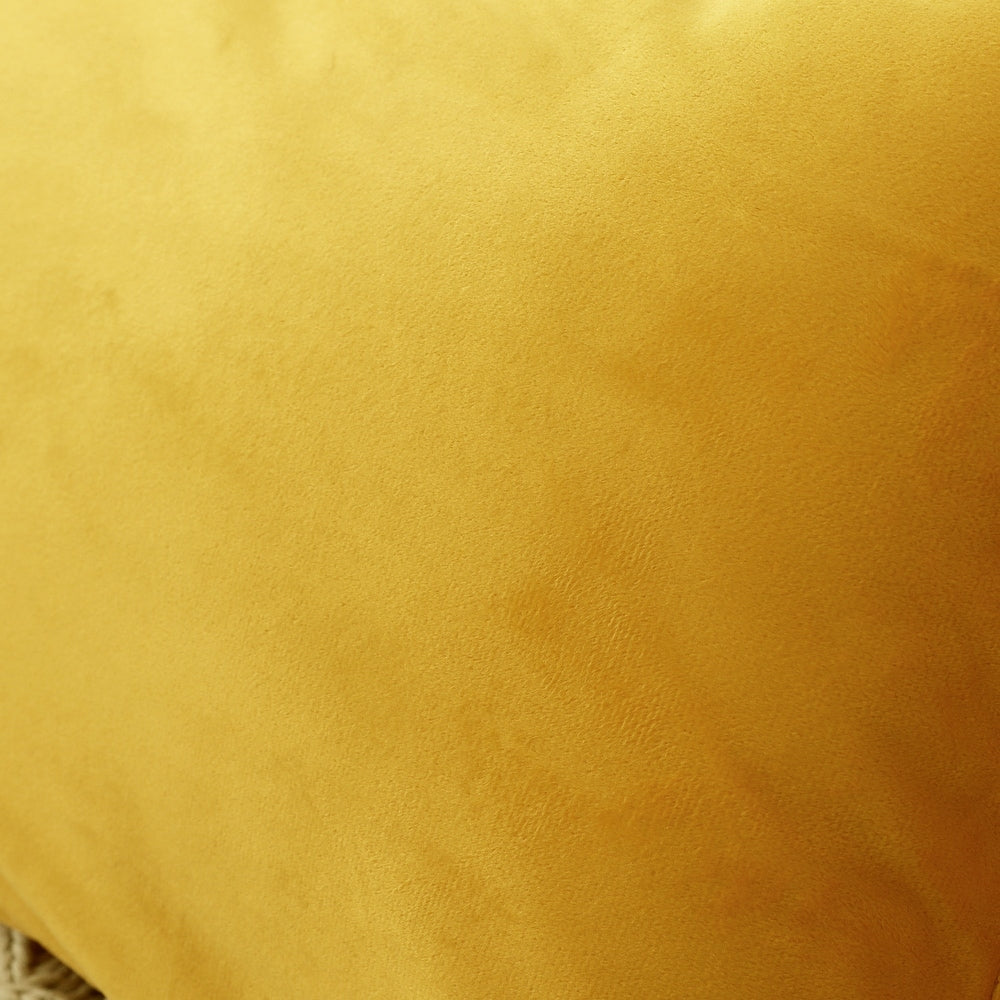 Deconovo Home Velvet Soft Decorative Pillow Covers Invisible Zipper Cushion Cover, 2-Pack