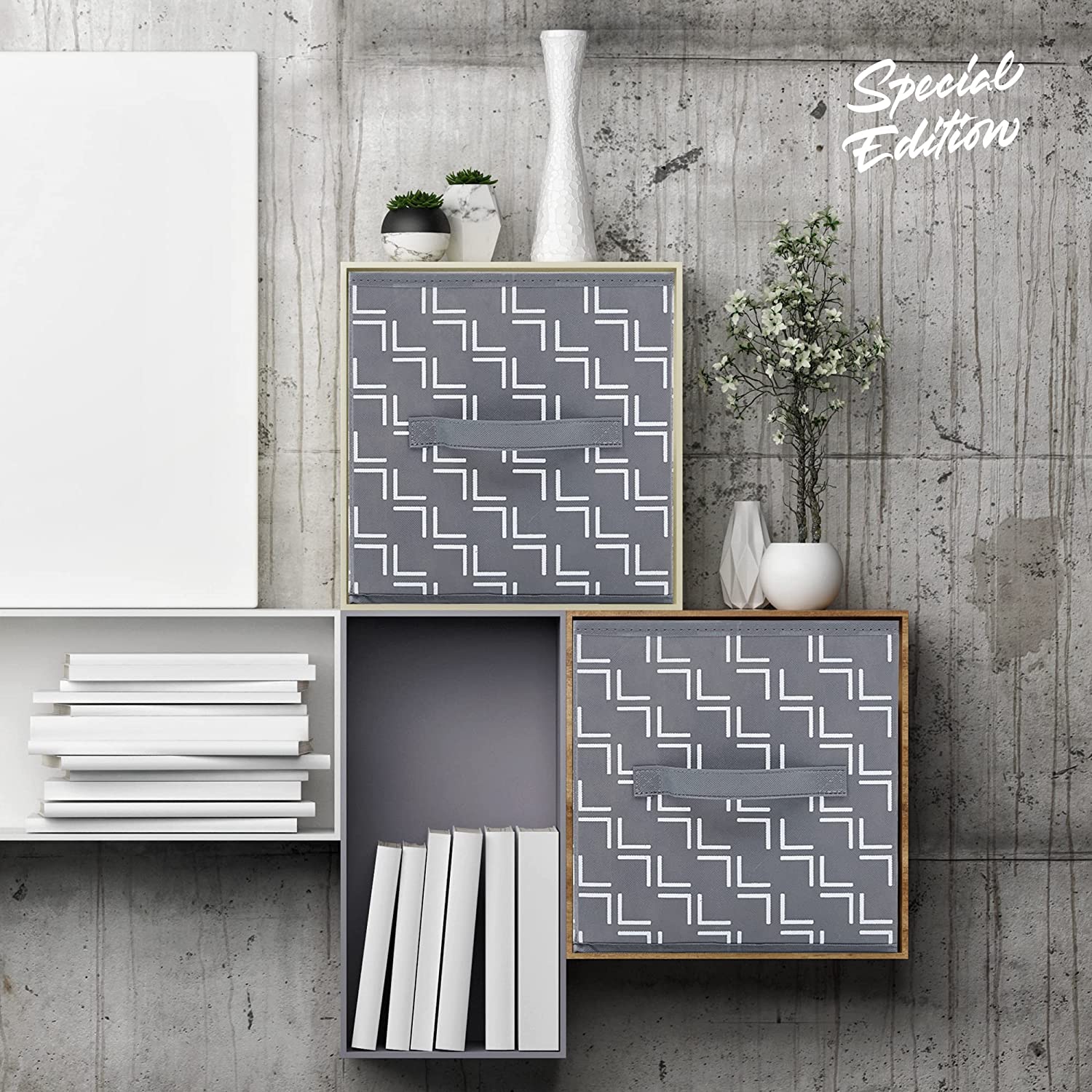 Grey/Wave Pattern