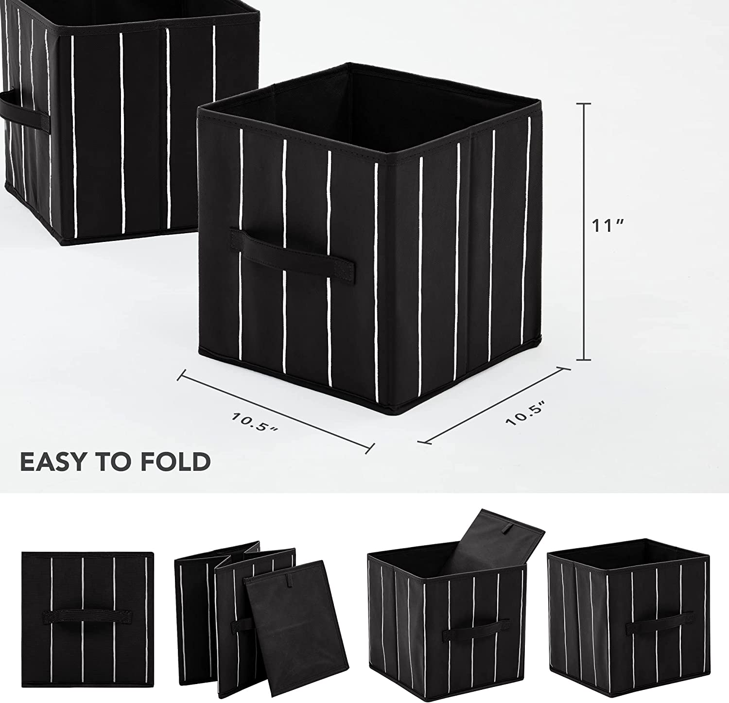 Black/Stripe Pattern