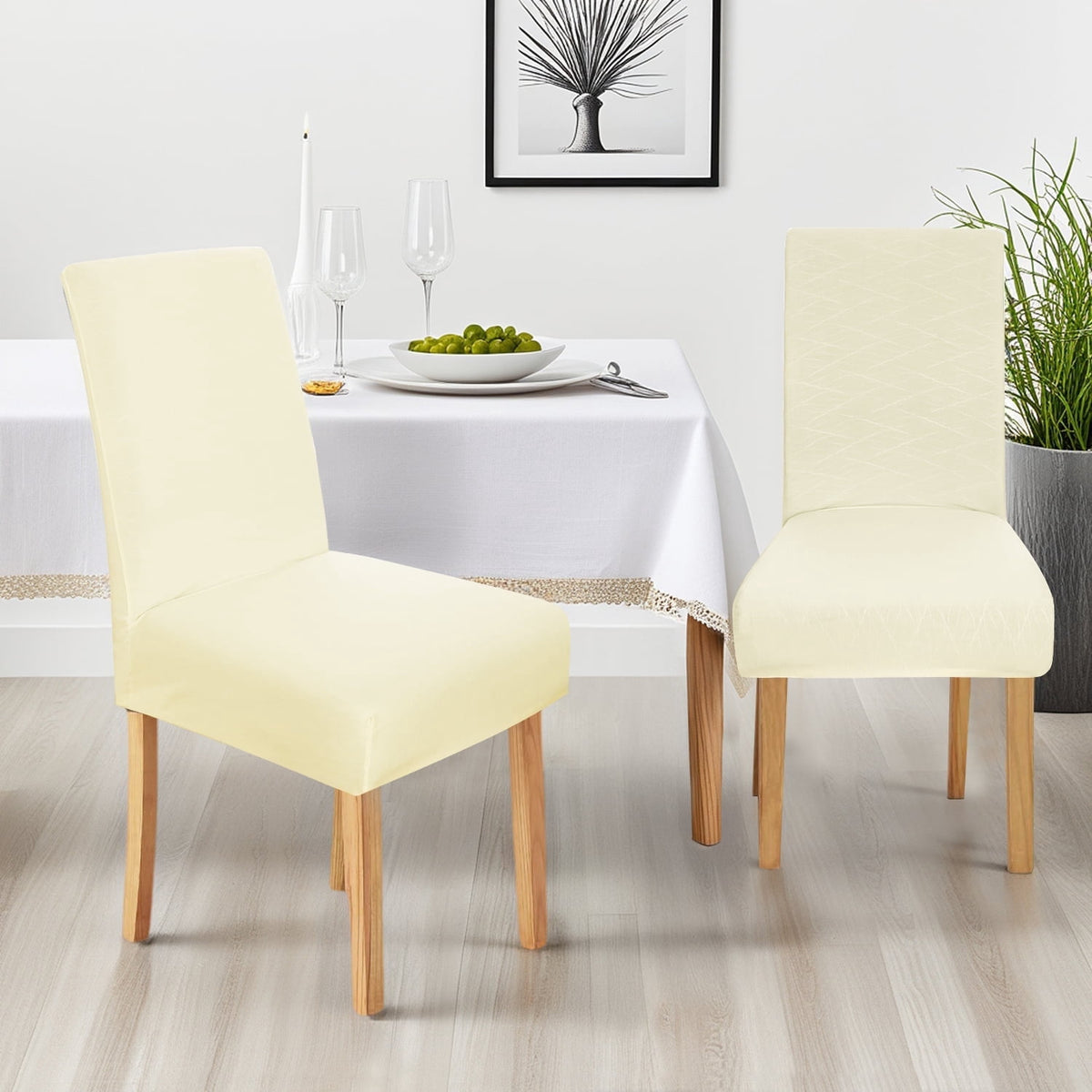 ZOPZO Slipcovers, Beige