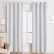 ZOPZO Curtains & Valances, Bright White